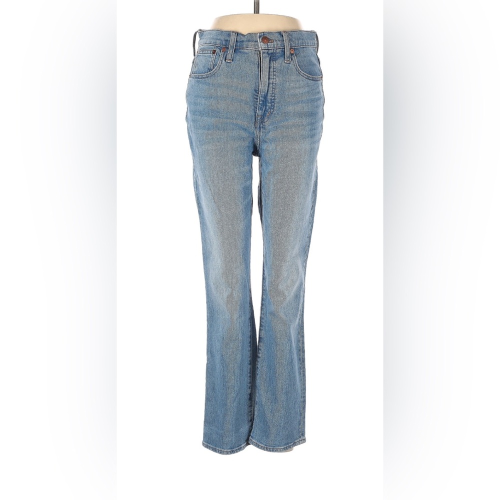 Madewell size 26 Boot leg, high rise waist jeans